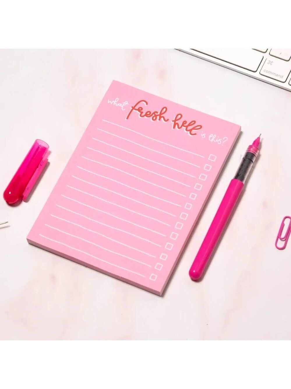 FINAL PIECES!!!! ($8) Notepad - What Fresh Hell Is This?